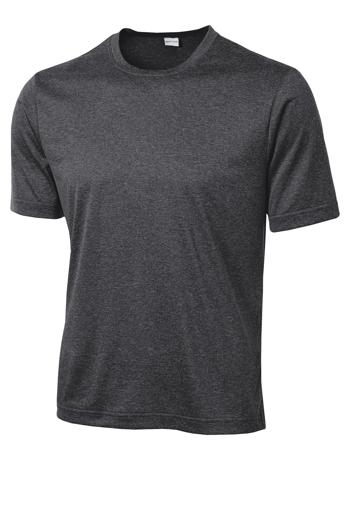 Sport-Tek Tall Heather Contender Tee TST360 - Graphite Heather - Front (flat)