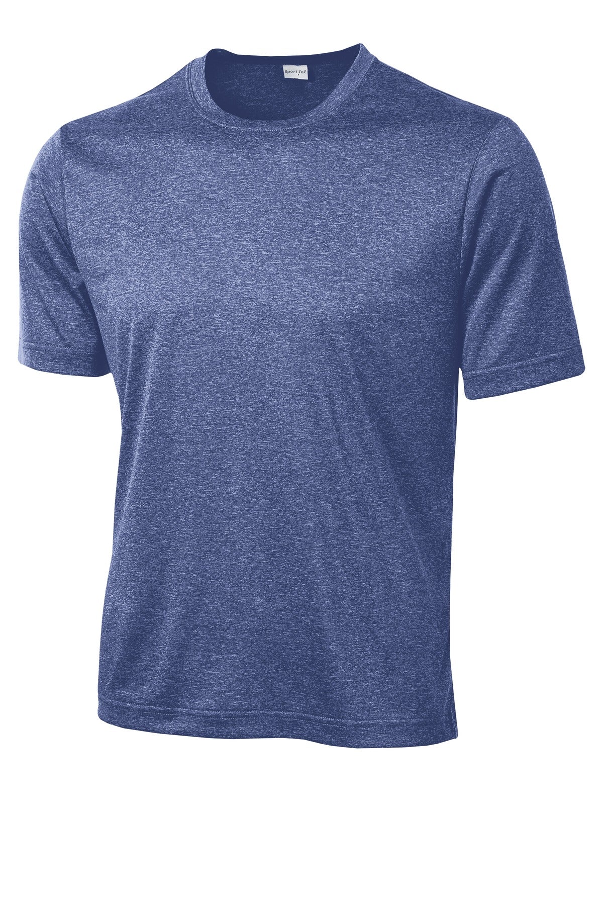 Sport-Tek Tall Heather Contender Tee TST360 - True Royal Heather - Front (flat)