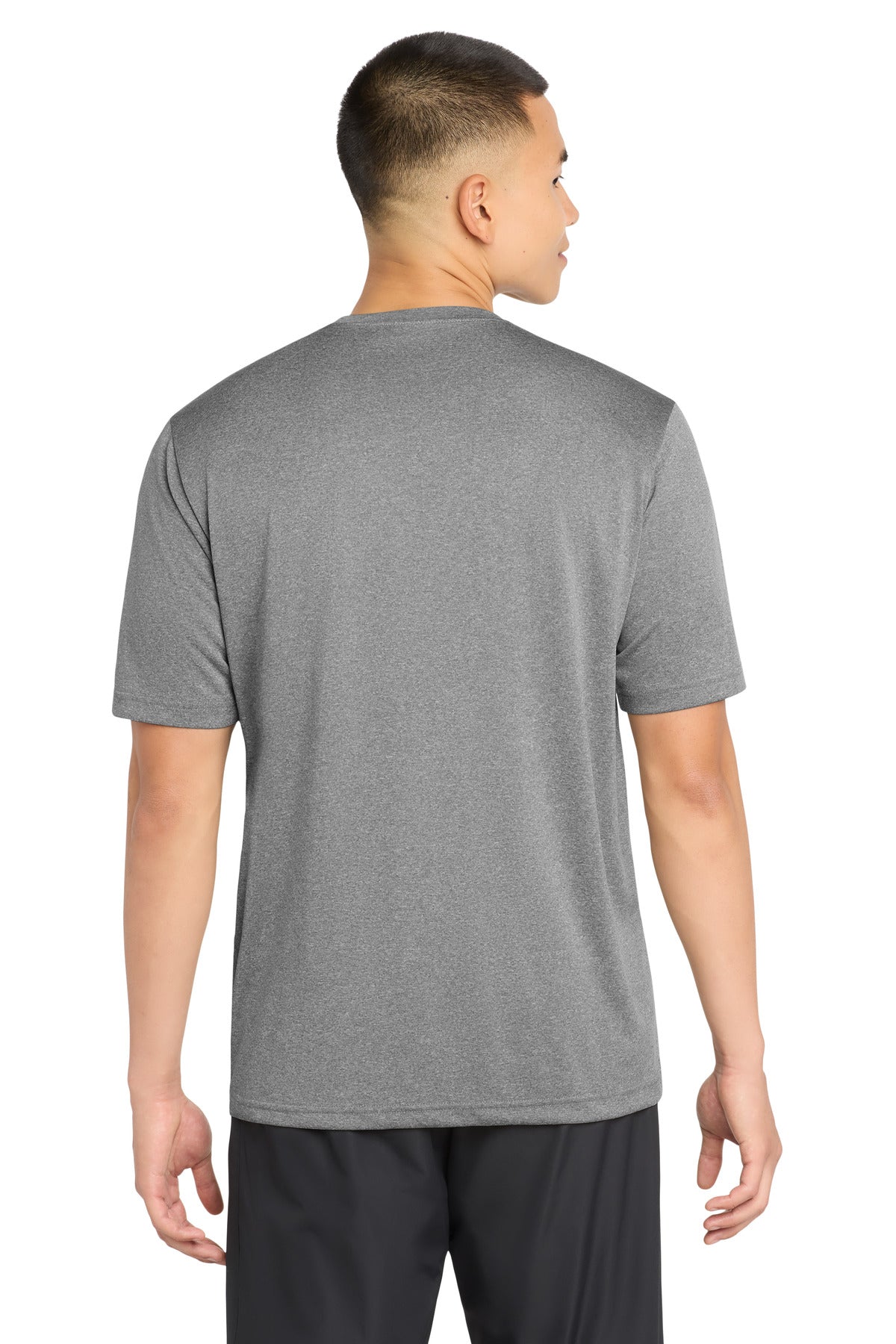 Sport-Tek Tall Heather Contender Tee TST360 - Vintage Heather - Back