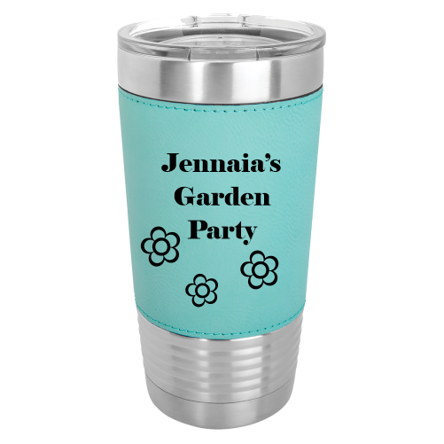 20 oz Leatherette Polar Camel Tumbler - Teal