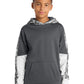 Sport-Tek ®  Youth Sport-Wick ®  Mineral Freeze Fleece Colorblock Hooded Pullover. YST231