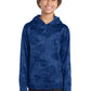 Sport-Tek ®  Youth Sport-Wick ®  CamoHex Fleece Hooded Pullover.  YST240