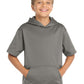 Sport-Tek  ®  Youth Sport-Wick  ®  Fleece Short Sleeve Hooded Pullover. YST251