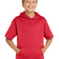Sport-Tek  ®  Youth Sport-Wick  ®  Fleece Short Sleeve Hooded Pullover. YST251