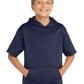 Sport-Tek  ®  Youth Sport-Wick  ®  Fleece Short Sleeve Hooded Pullover. YST251
