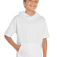 Sport-Tek  ®  Youth Sport-Wick  ®  Fleece Short Sleeve Hooded Pullover. YST251