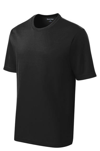 Sport-Tek Youth PosiCharge RacerMesh Tee YST340 - Black - Front (flat)