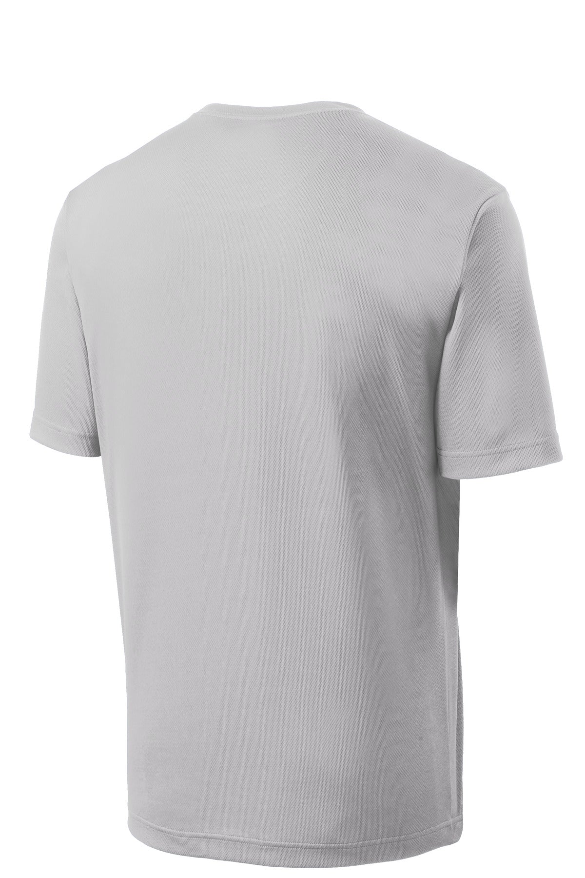 Sport-Tek Youth PosiCharge RacerMesh Tee YST340 - Silver - Back (flat)