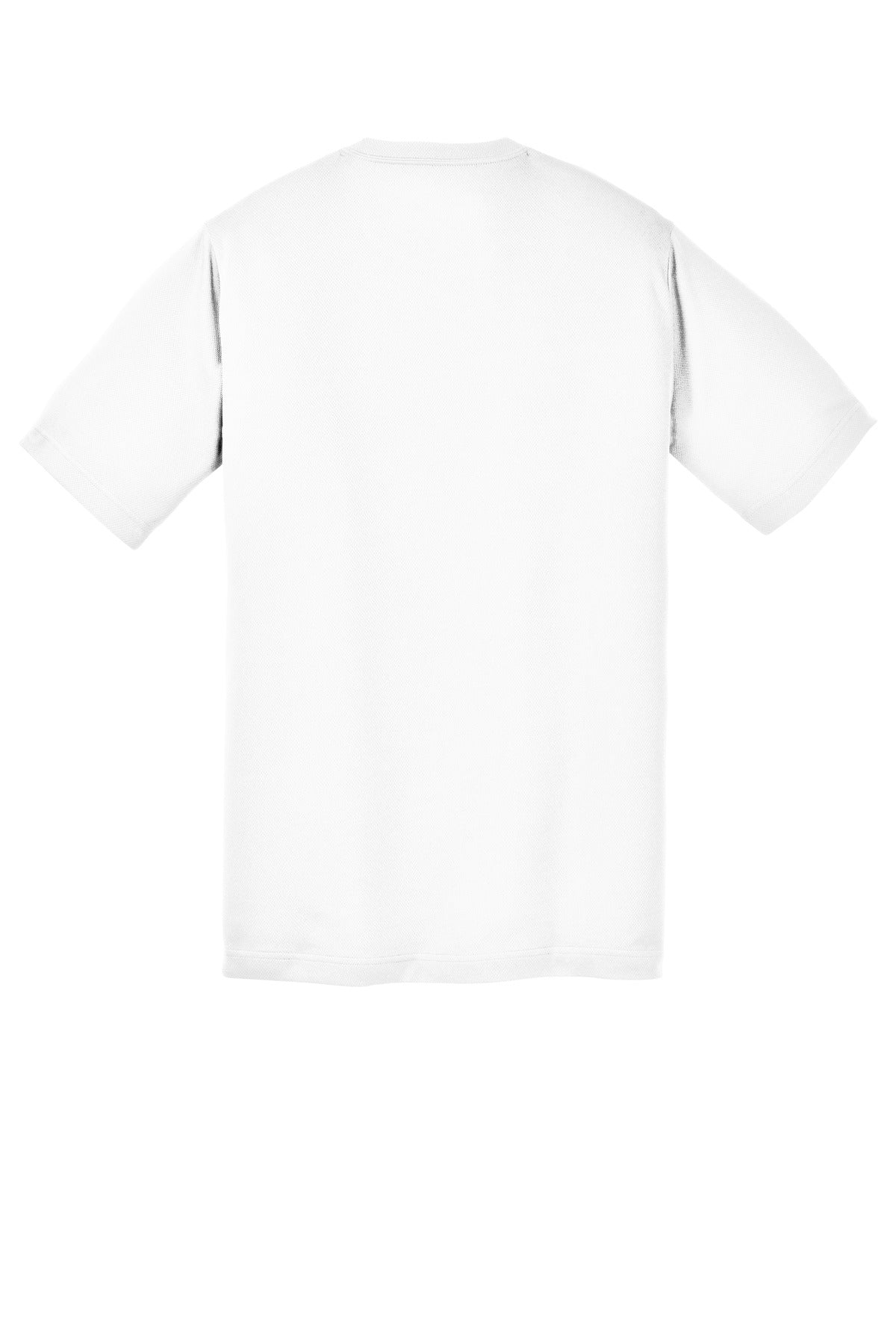 Sport-Tek Youth PosiCharge RacerMesh Tee YST340 - White - Back (flat)