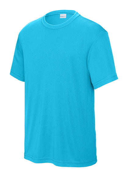 Sport-Tek Youth PosiCharge Competitor Tee YST350 - Atomic Blue - Front (flat)