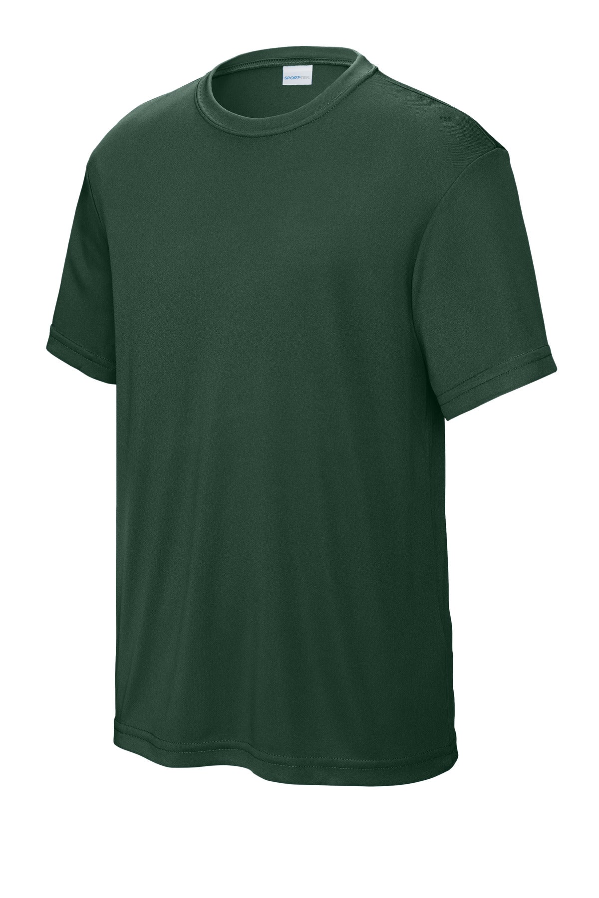 Sport-Tek Youth PosiCharge Competitor Tee YST350 - Forest Green - Front (flat)