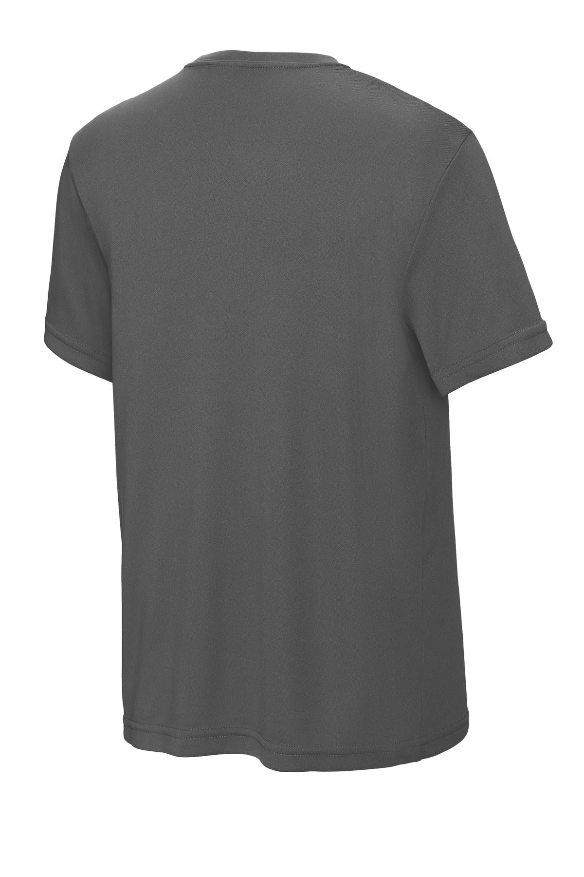 Sport-Tek Youth PosiCharge Competitor Tee YST350 - Iron Grey - Back (flat)