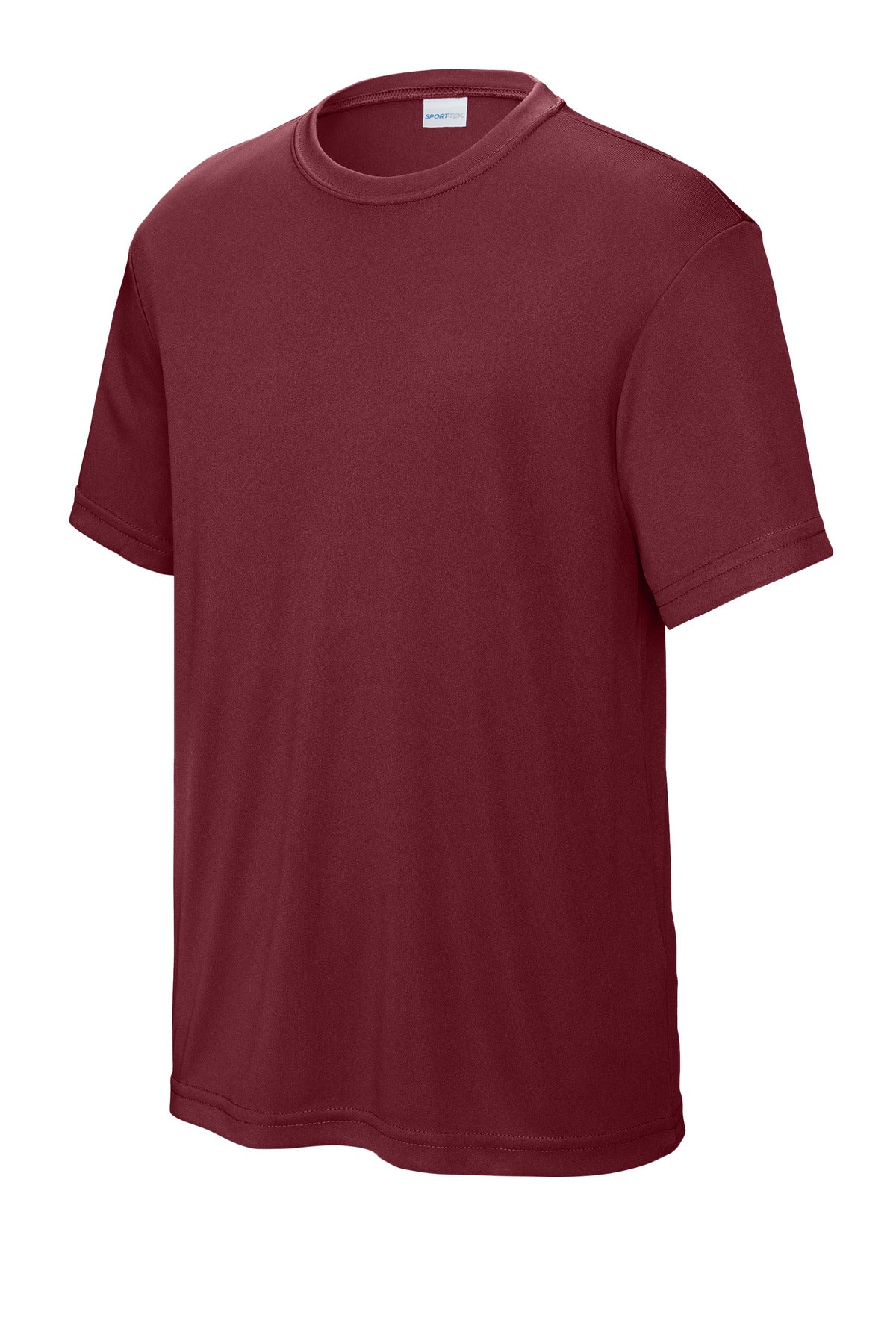 Sport-Tek Youth PosiCharge Competitor Tee YST350 - Maroon - Front (flat)