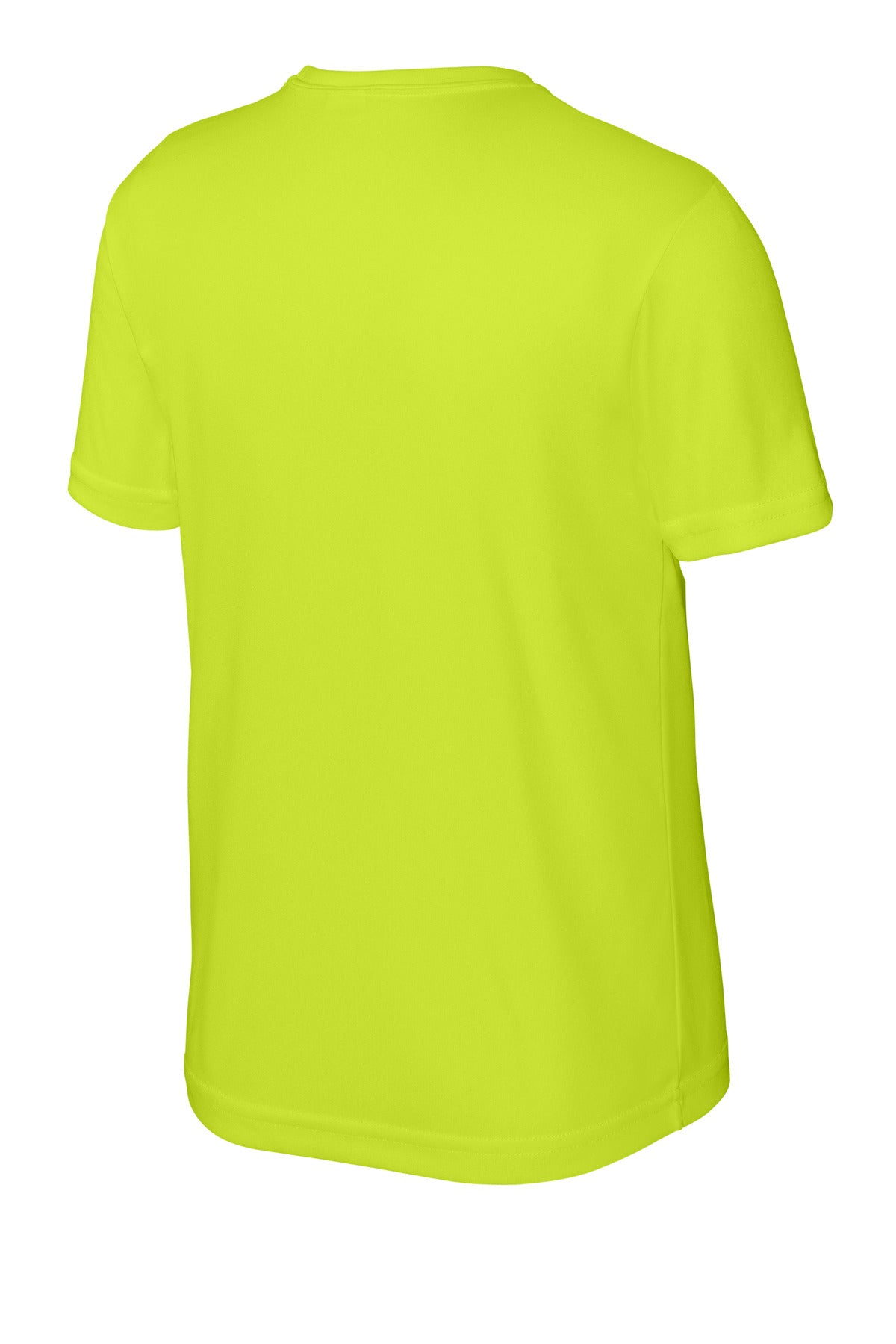 Sport-Tek Youth PosiCharge Competitor Tee YST350 - Neon Yellow - Back (flat)