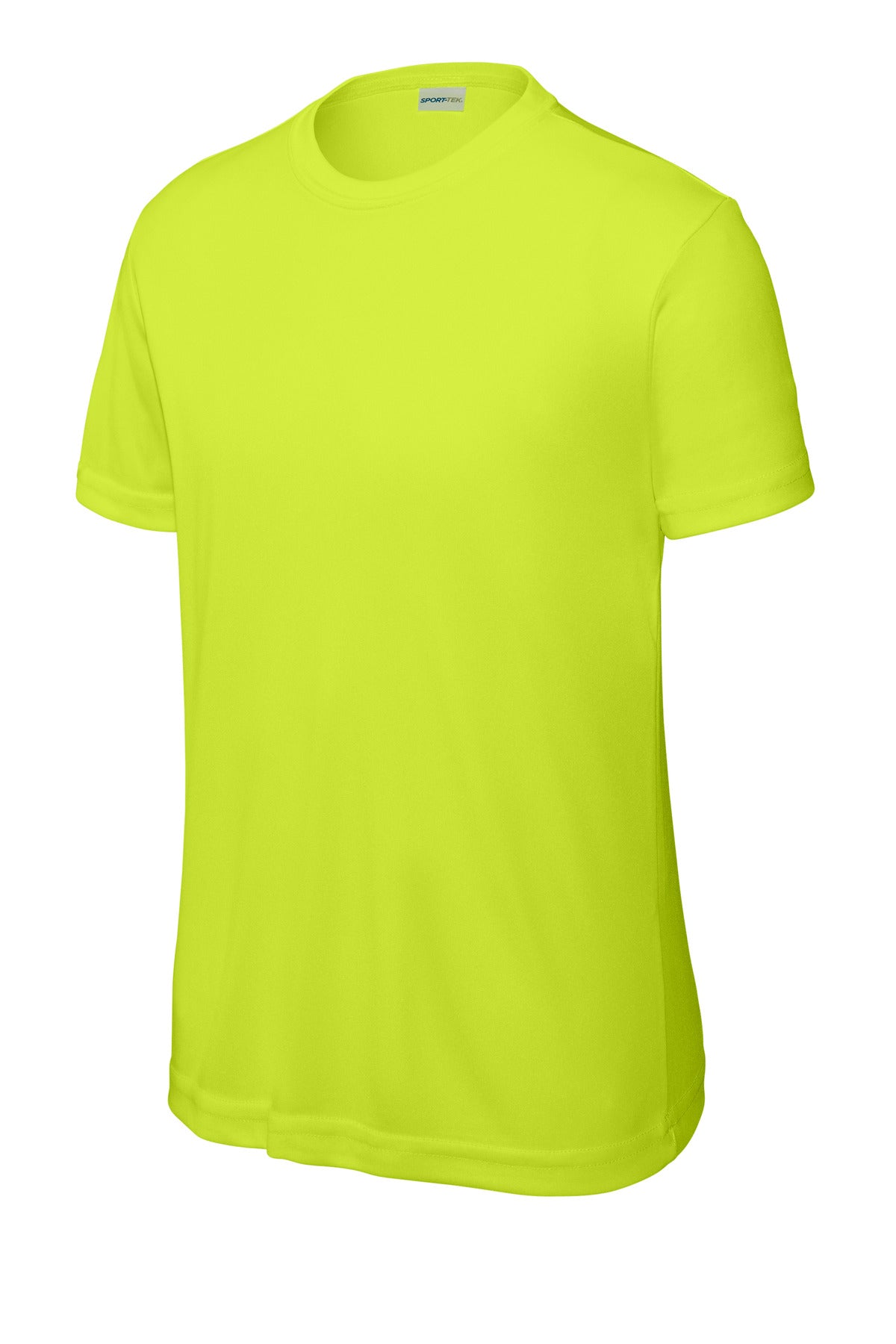 Sport-Tek Youth PosiCharge Competitor Tee YST350 - Neon Yellow - Front (flat)