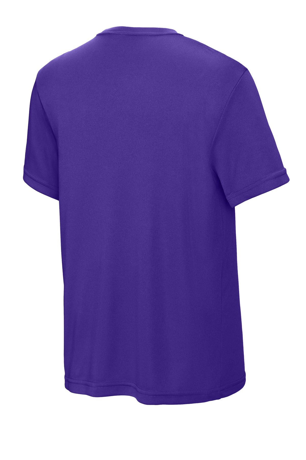 Sport-Tek Youth PosiCharge Competitor Tee YST350 - Purple - Back (flat)