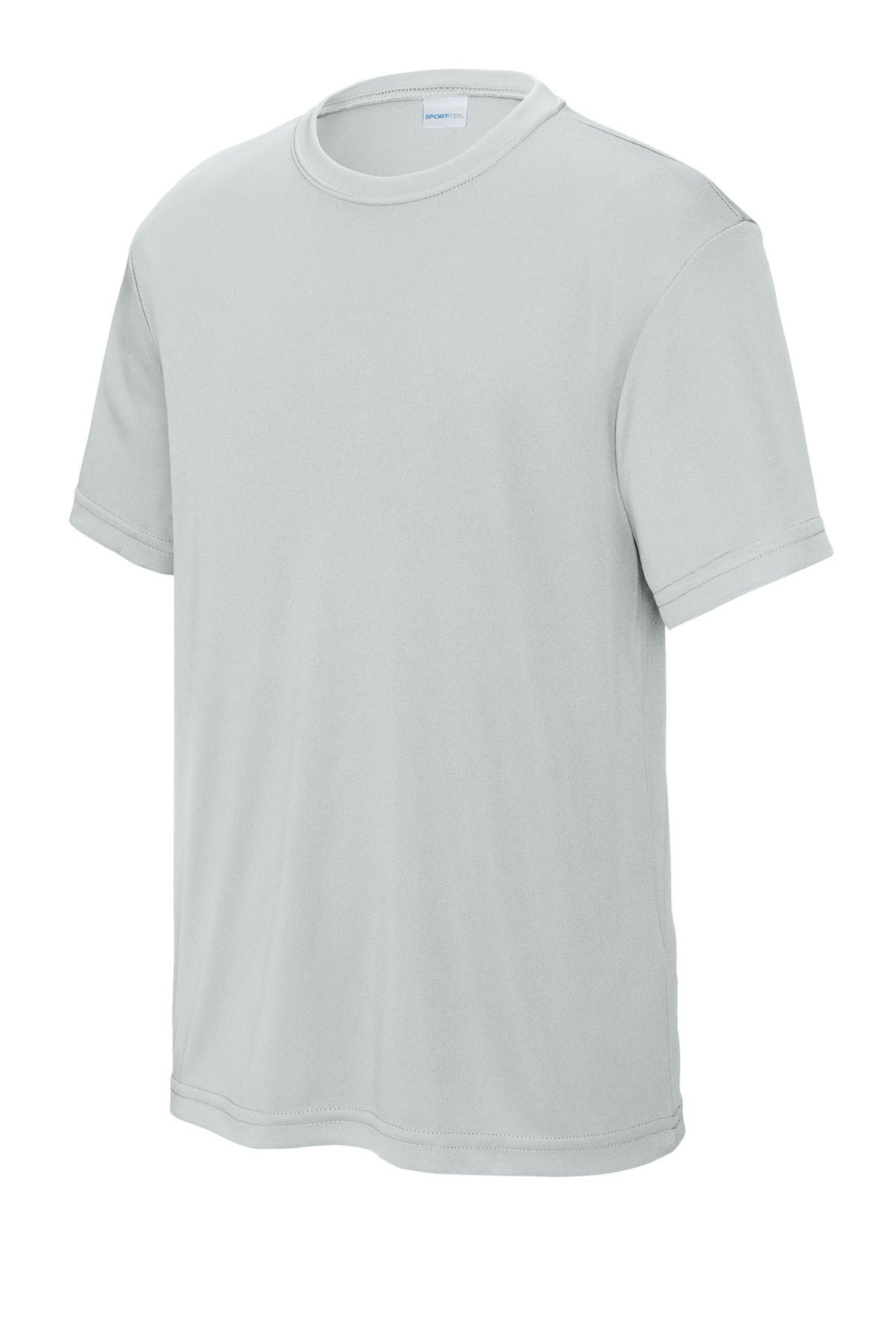 Sport-Tek Youth PosiCharge Competitor Tee YST350 - Silver - Front (flat)