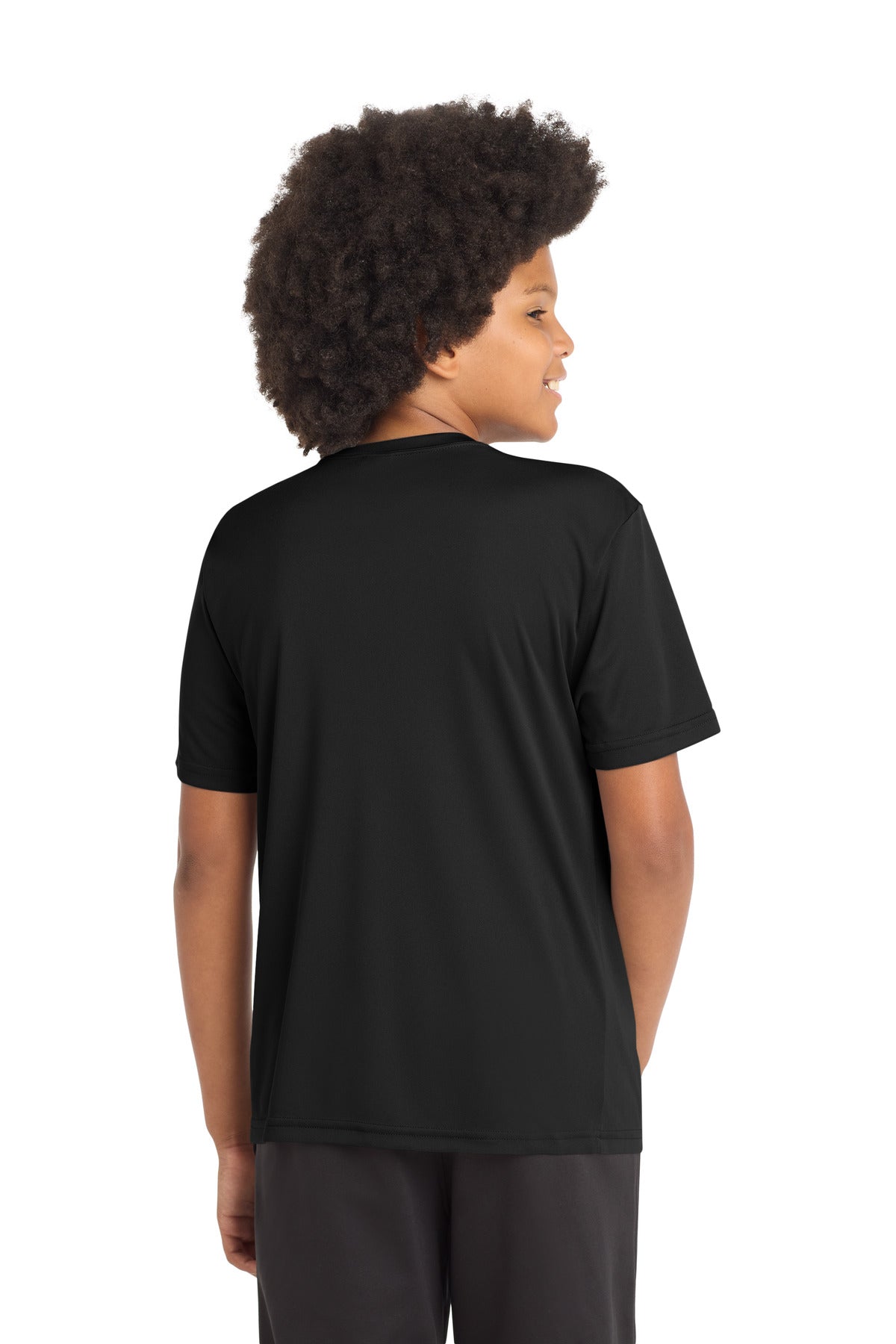 Sport-Tek Youth PosiCharge Competitor Tee YST350 - Black - Back