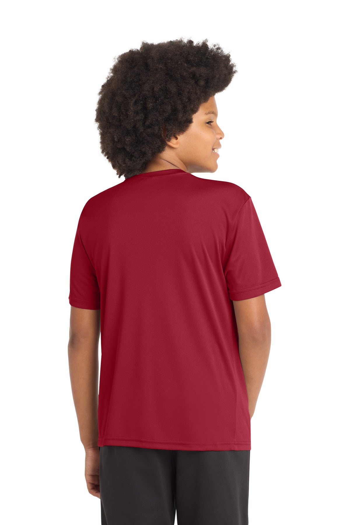 Sport-Tek Youth PosiCharge Competitor Tee YST350 - Deep Red - Back
