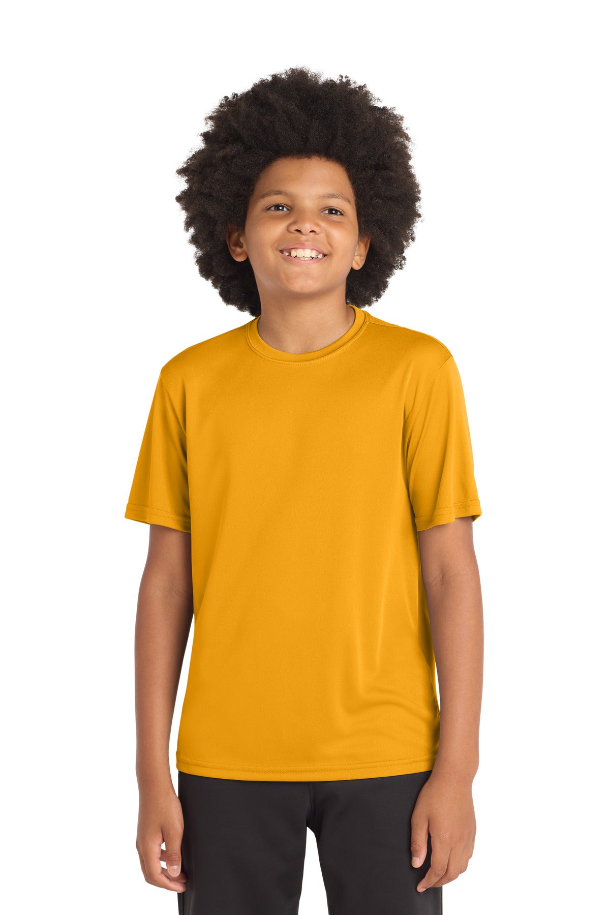 Sport-Tek Youth PosiCharge Competitor Tee YST350 - Gold - Front