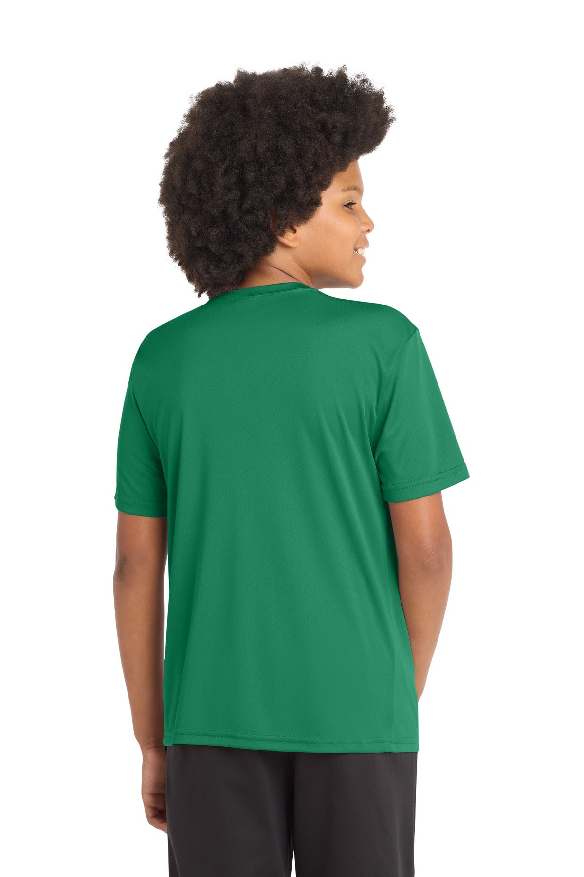 Sport-Tek Youth PosiCharge Competitor Tee YST350 - Kelly Green - Back