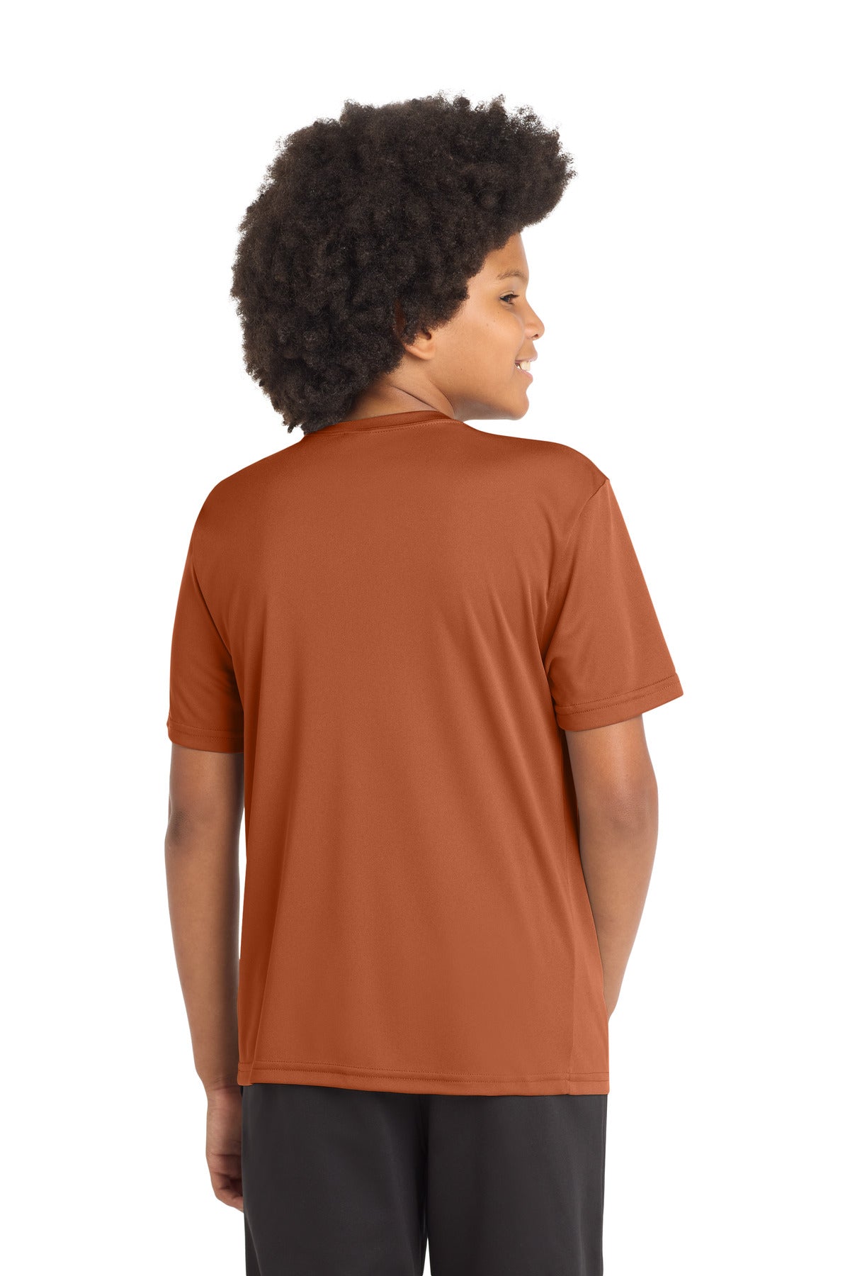 Sport-Tek Youth PosiCharge Competitor Tee YST350 - Texas Orange - Back