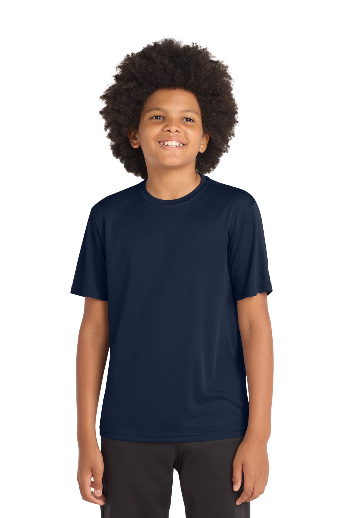 Sport-Tek Youth PosiCharge Competitor Tee YST350 - True Navy - Front