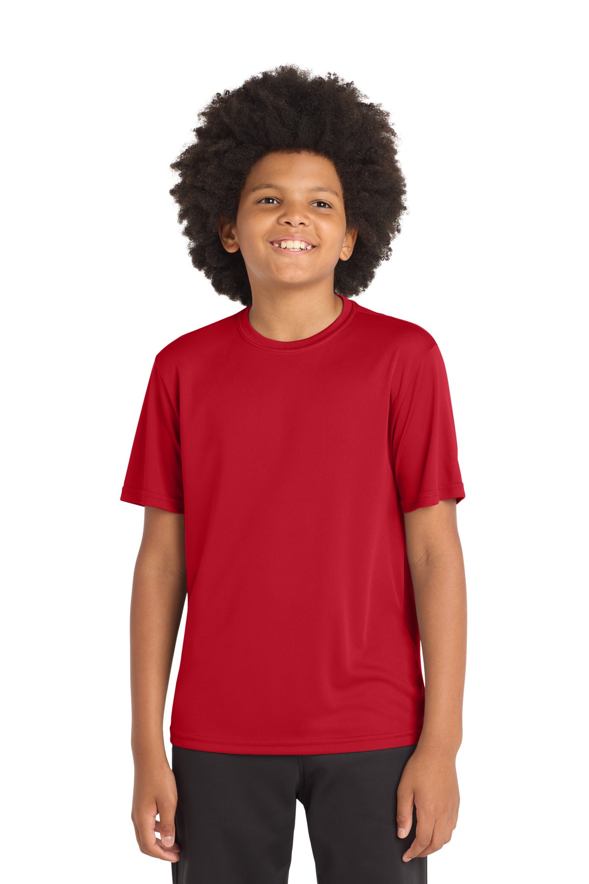 Sport-Tek Youth PosiCharge Competitor Tee YST350 - True Red - Front