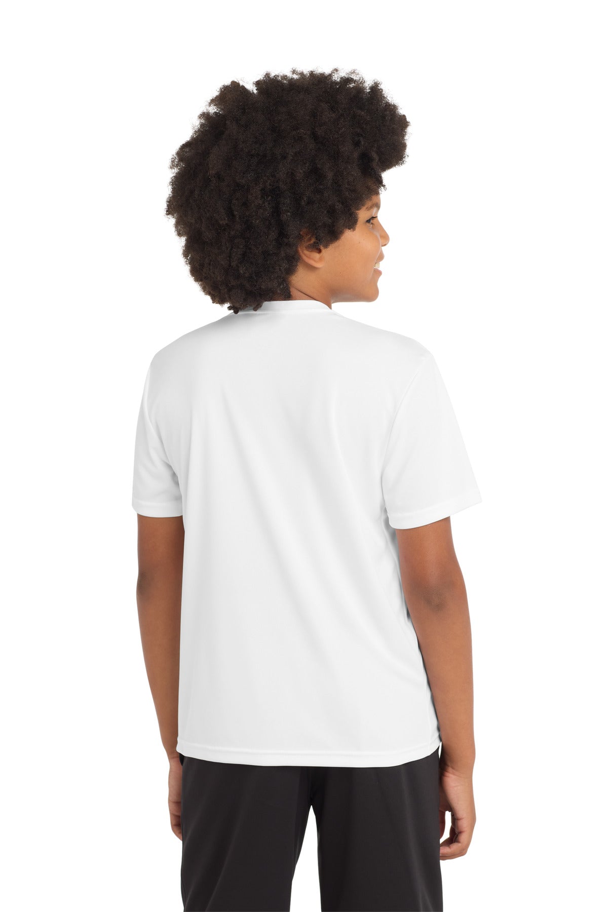 Sport-Tek Youth PosiCharge Competitor Tee YST350 - White - Back