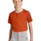 Sport-Tek ®  Youth PosiCharge ®  Competitor ™  2-Button Henley YST359