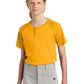Sport-Tek ®  Youth PosiCharge ®  Competitor ™  2-Button Henley YST359