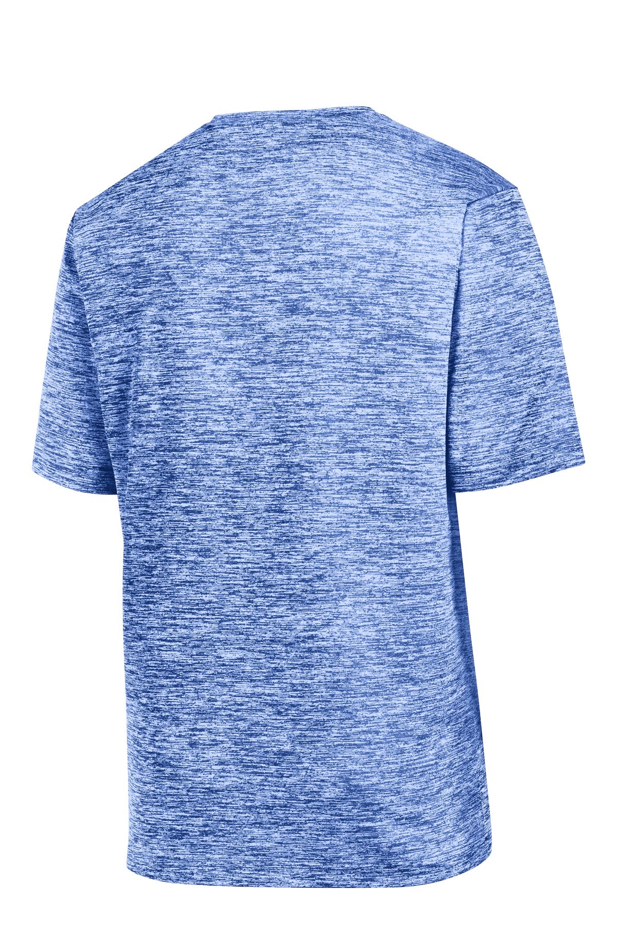 Sport-Tek Youth PosiCharge Electric Heather Tee YST390 - True Royal Electric - Back (flat)