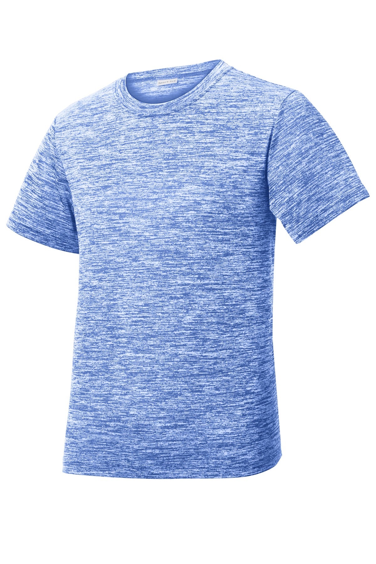 Sport-Tek Youth PosiCharge Electric Heather Tee YST390 - True Royal Electric - Front (flat)