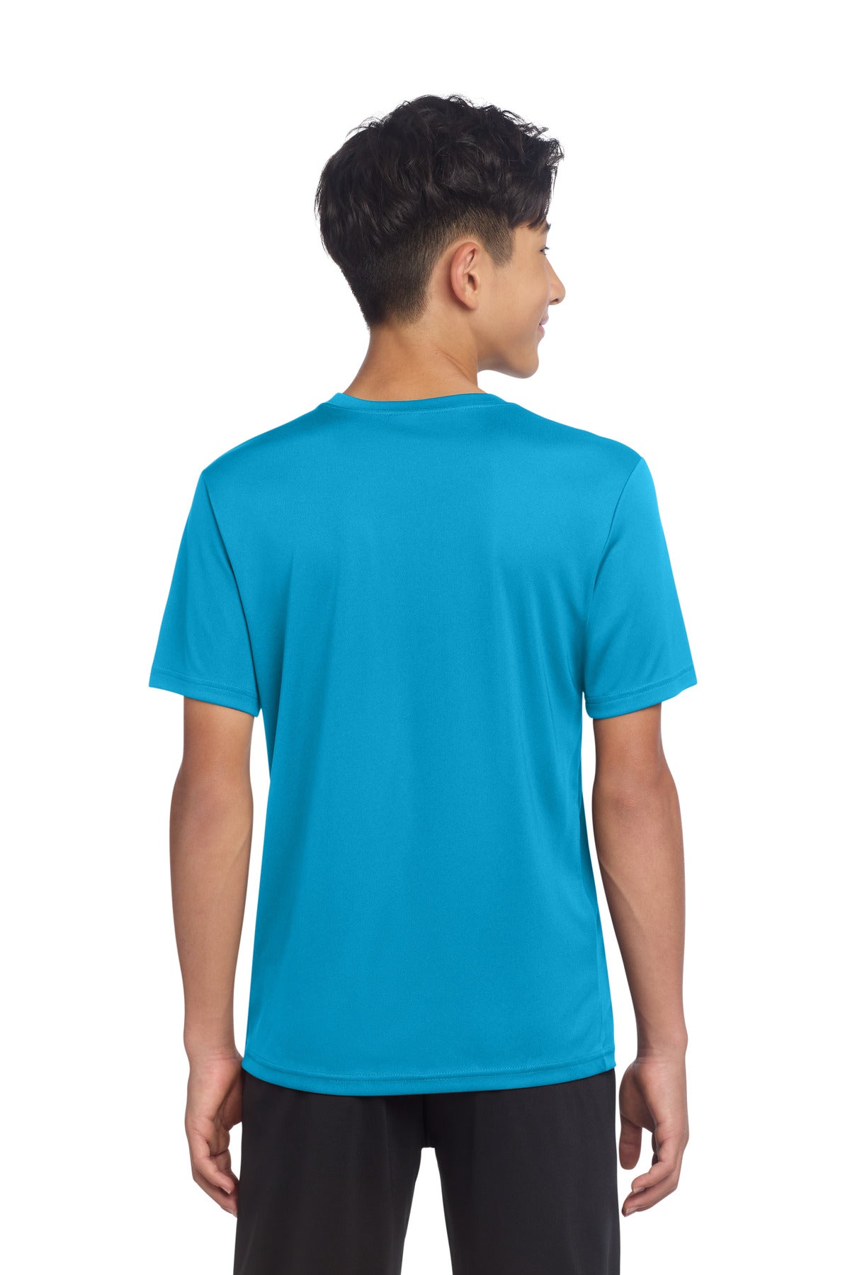 Sport-Tek Youth PosiCharge Re-Compete Tee YST720 - Atomic Blue - Back