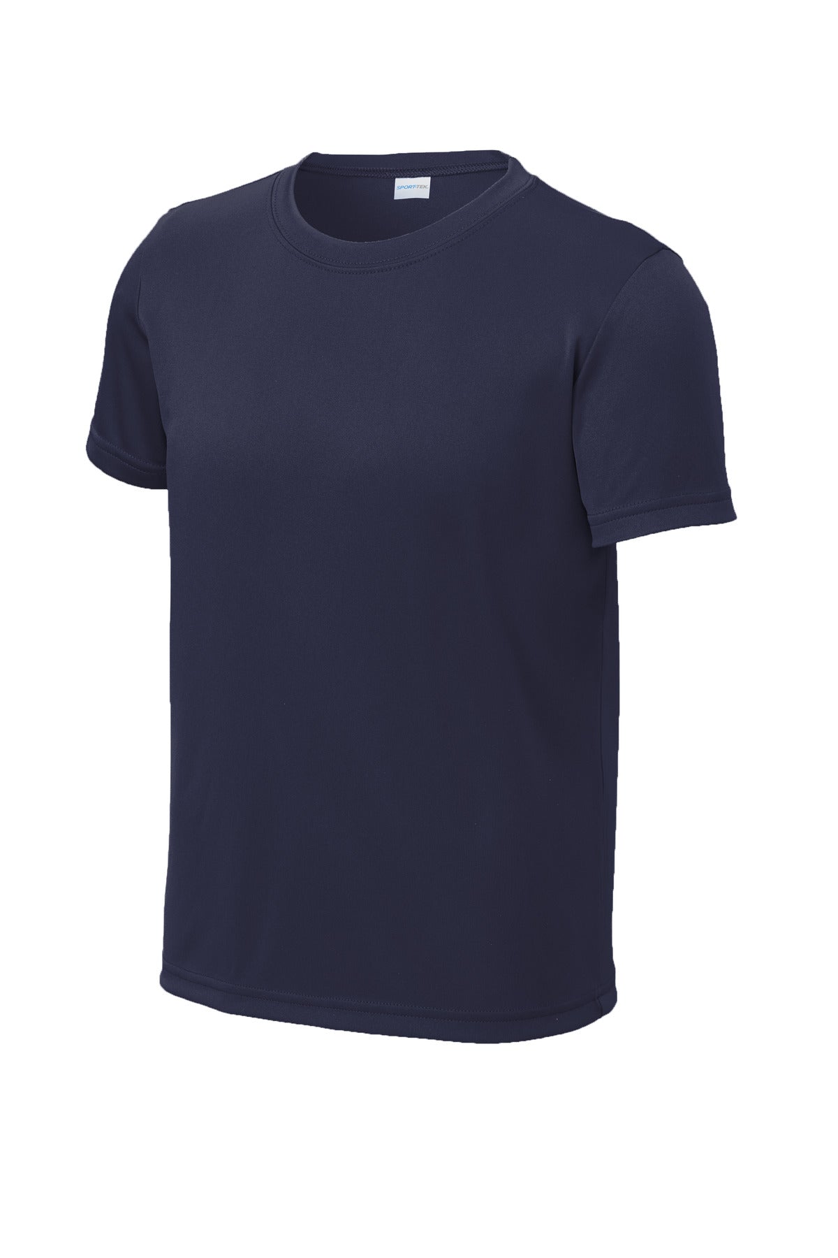 Sport-Tek Youth PosiCharge Re-Compete Tee YST720 - True Navy - Front (flat)