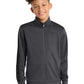 Sport-Tek  ®  Youth Tricot Sleeve Stripe Track Jacket. YST94