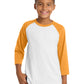 Sport-Tek ®  Youth Colorblock Raglan Jersey.  YT200