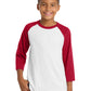 Sport-Tek ®  Youth Colorblock Raglan Jersey.  YT200