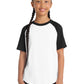 Sport-Tek ®  Youth Short Sleeve Colorblock Raglan Jersey. YT201