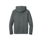 A4 N3409 Cooling Performance Hooded Tee, Graphite, flat back