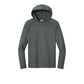 A4 N3409 Cooling Performance Hooded Tee, Graphite, flat front