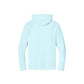 A4 N3409 Cooling Performance Hooded Tee, Pastel Blue, flat back