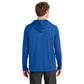 A4 N3409 Cooling Performance Hooded Tee, Royal, model back