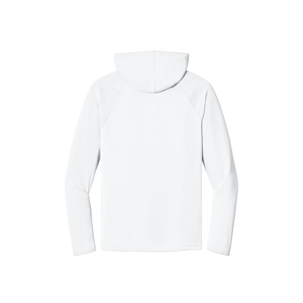 A4 N3409 Cooling Performance Hooded Tee, White, flat back