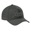 Loved 5 Panel Snapback Hat - Black/Ghost Black