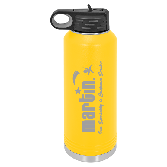 Polar Camel Water Bottle 40 ounces - Yellow