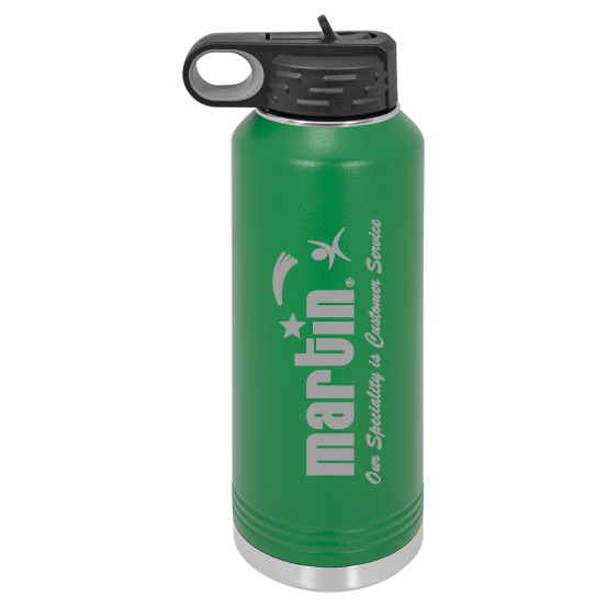 Polar Camel Water Bottle 40 ounces - Green