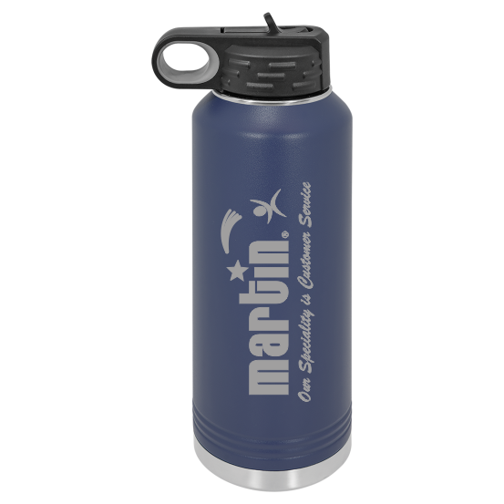 Polar Camel Water Bottle 40 ounces - Navy Blue