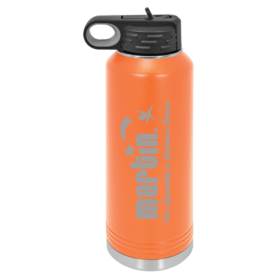 Polar Camel Water Bottle 40 ounces - Orange