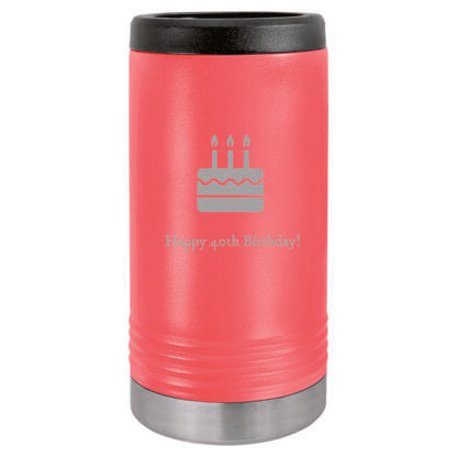 Polar Camel Beverage Holder - Coral / Slim